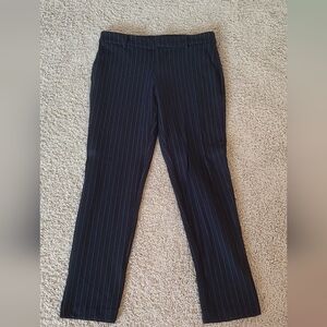 Pinstripe pants. Size 4/ 27. Liverpool.